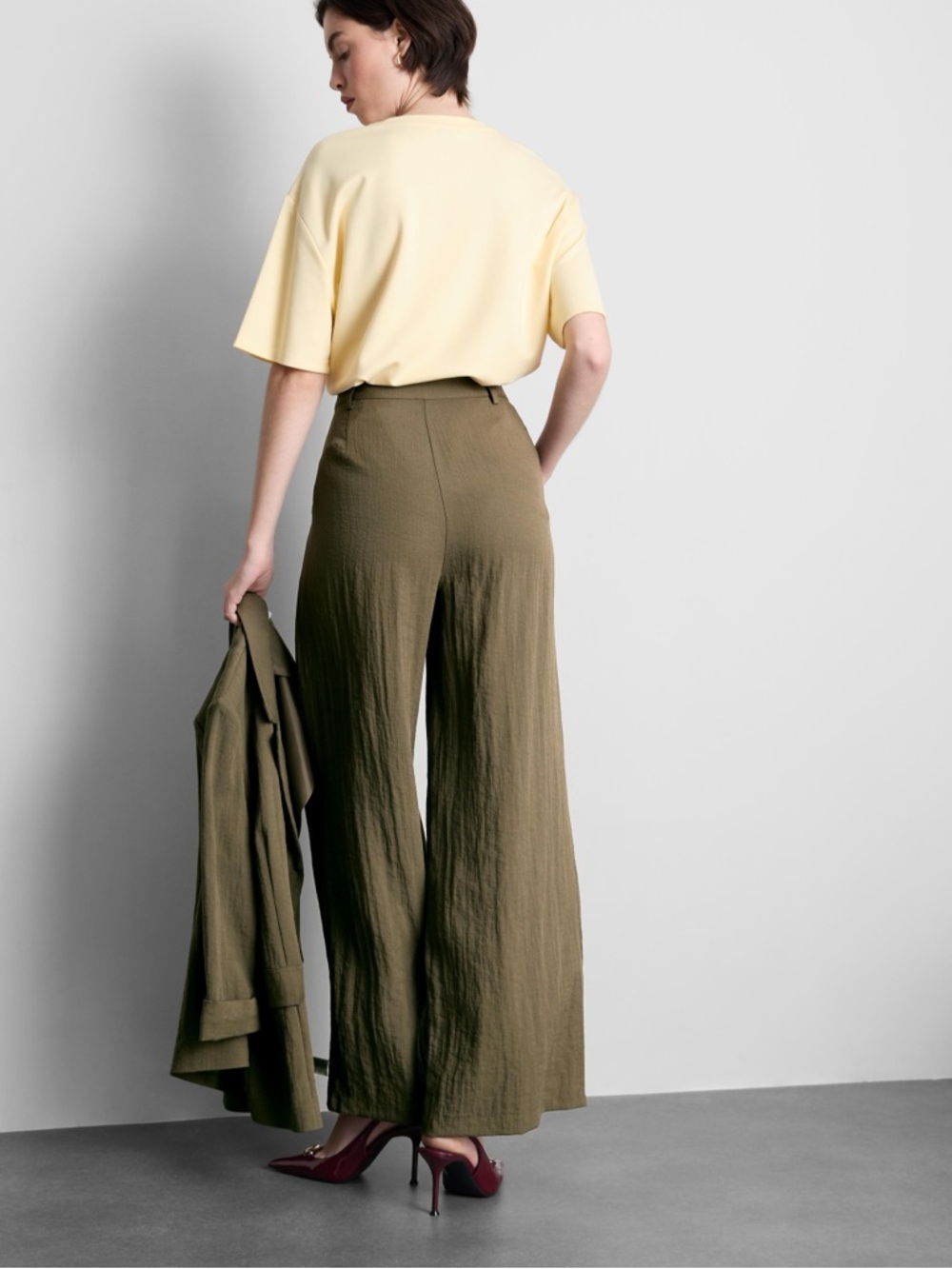 MORRISDAY the label | linen blend pants | size medium